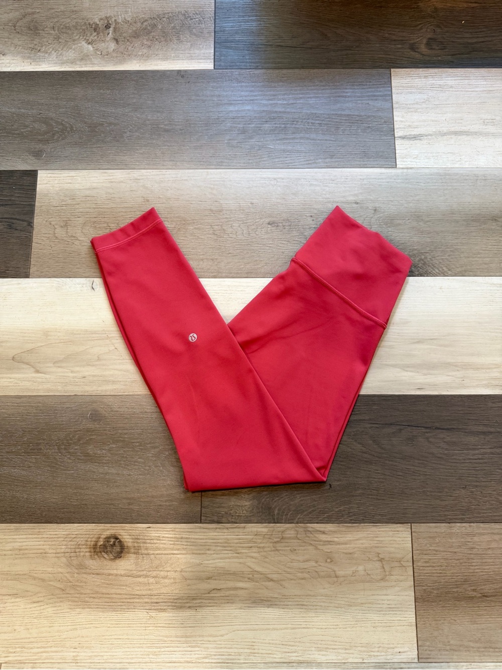 lululemon athletica Dark Coral/Pink High-Rise Leggings